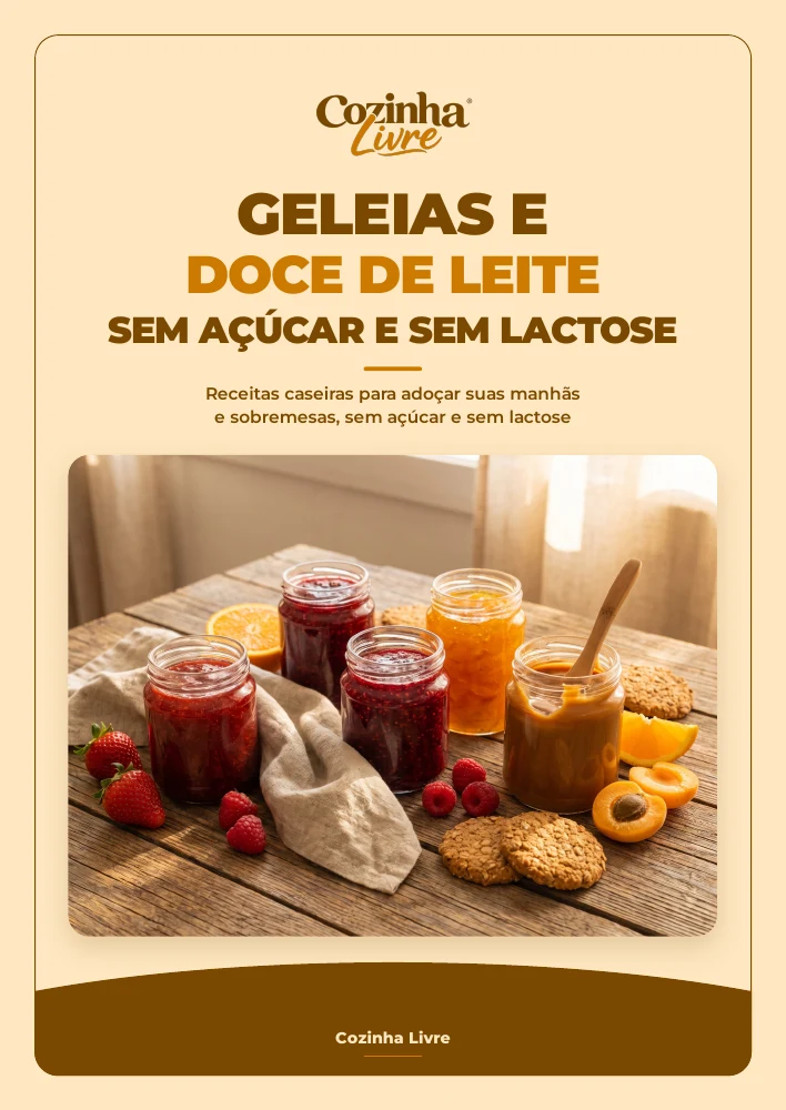 Capa: Geleias e Doce de Leite Sem Açúcar